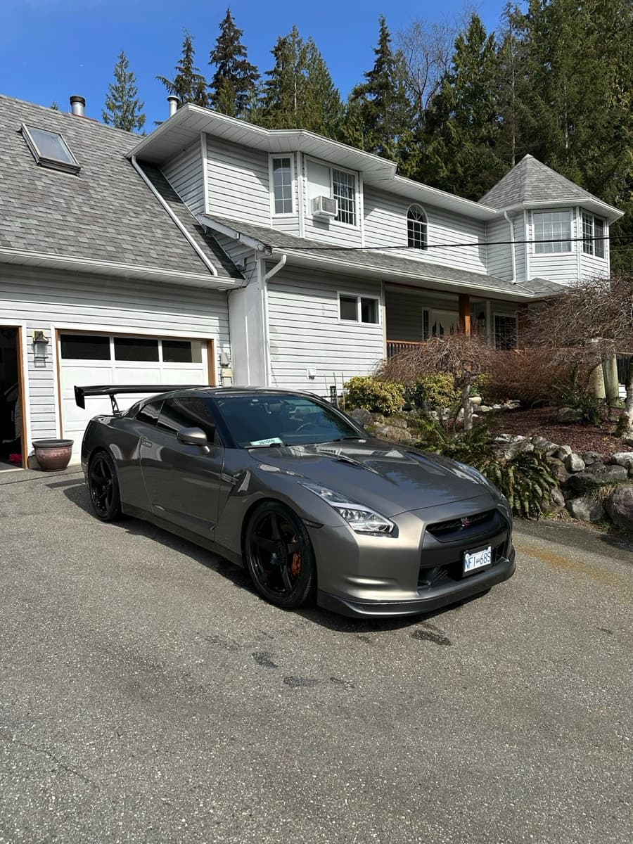 Nissan GTR detailed by Gunn Cleaning Service